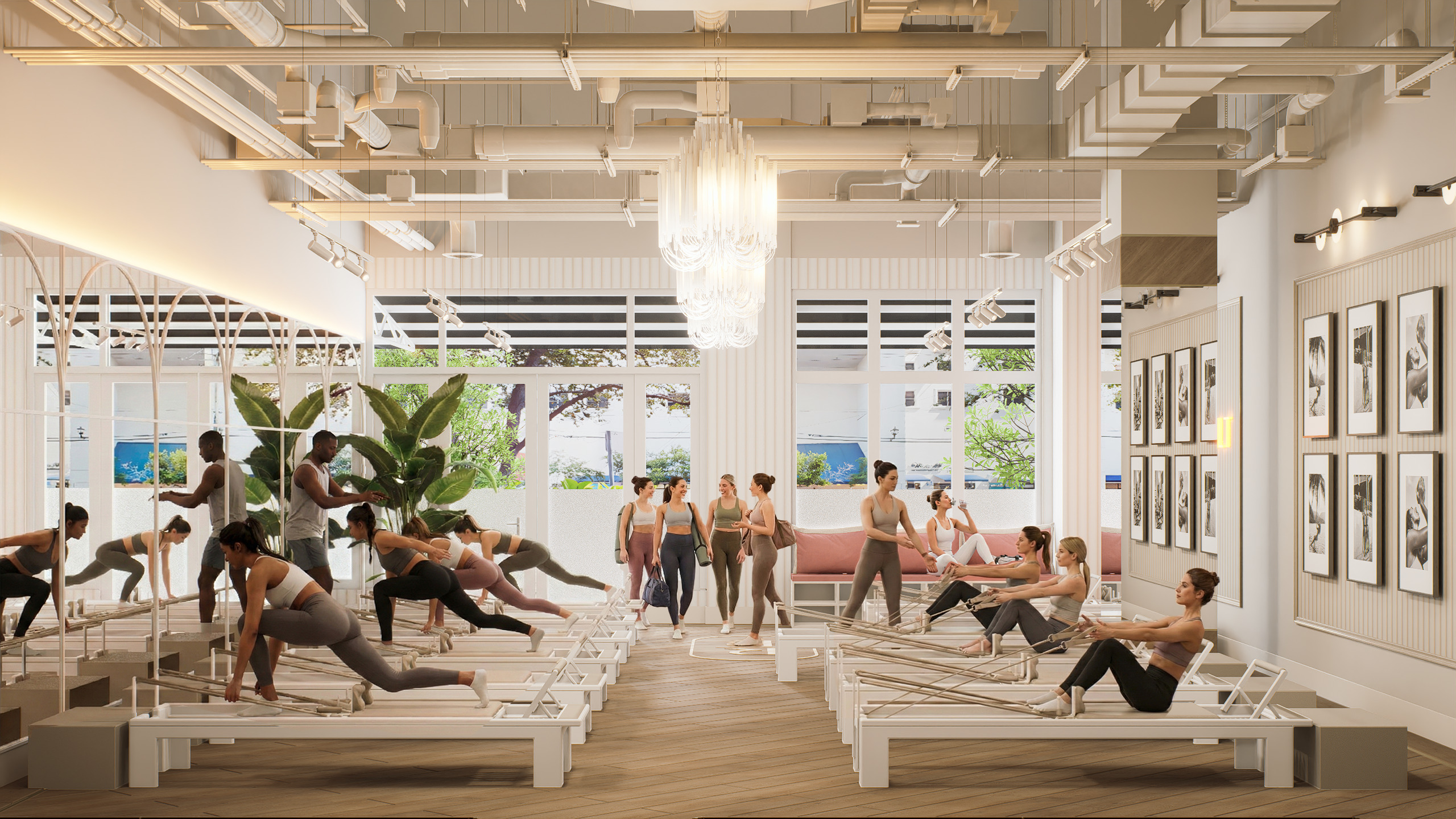 3D rendering of the Brickell project in Miami
