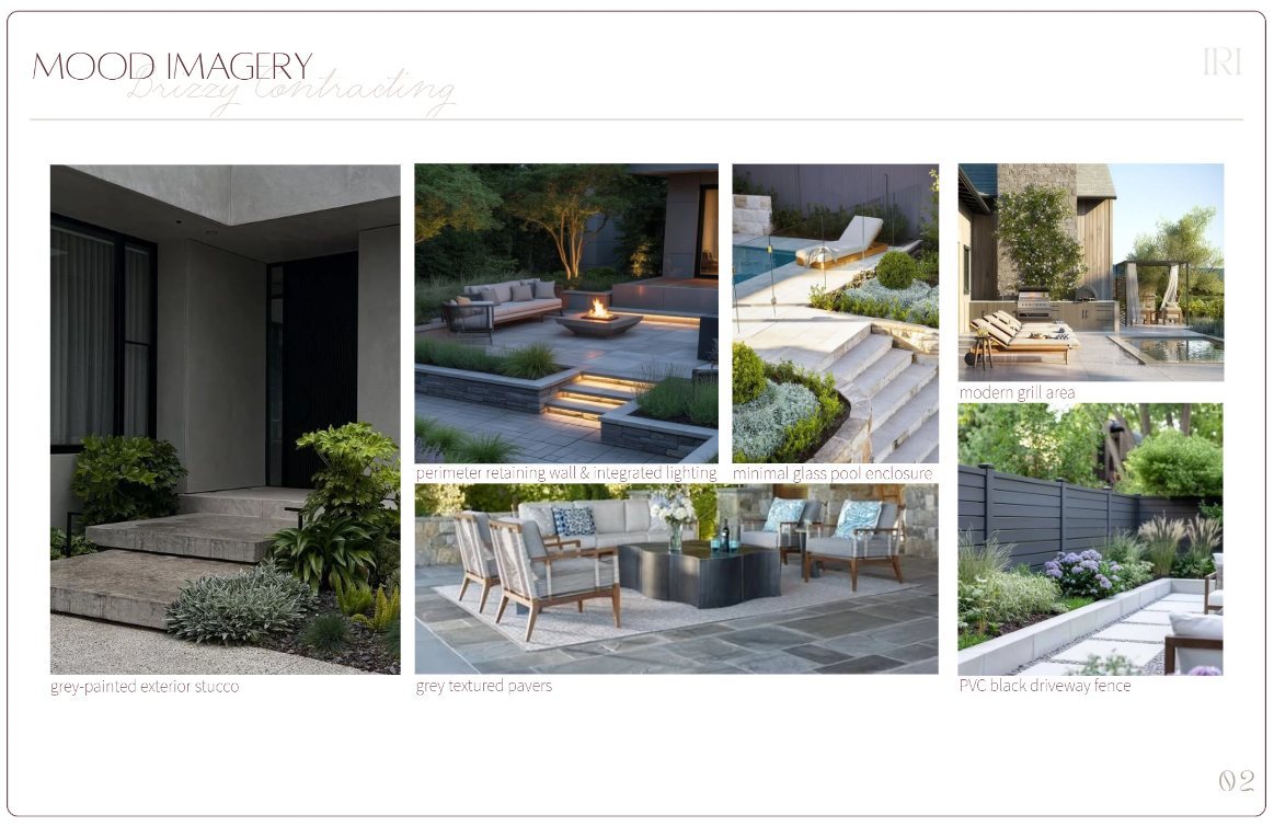 Mood imagery for the backyard