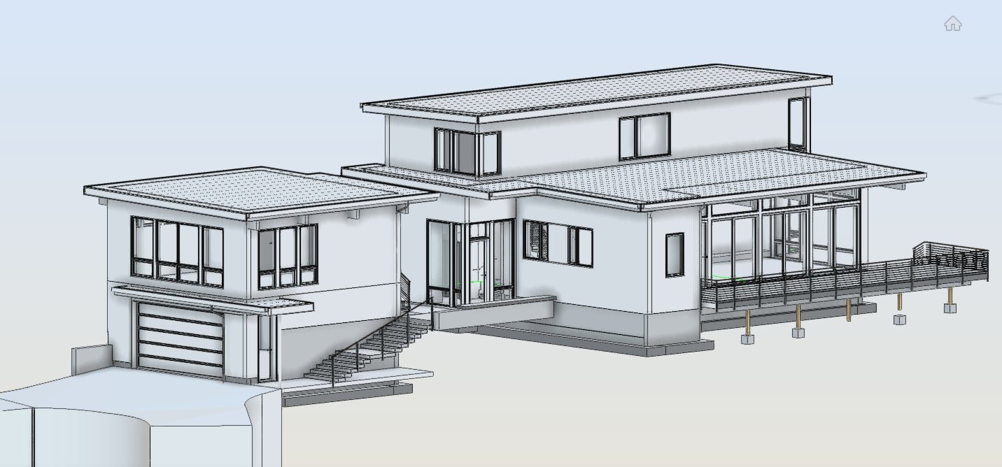 Revit model of the house
